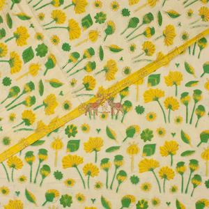 Tissu imprimé floral Ajrakh en coton de haute qualité, fabriqué à la main, pour vêtements et housses de coussin, décoration intérieure - Product Image 5