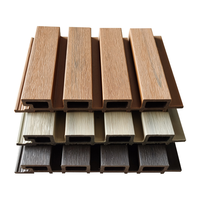 Revêtement extérieur en WPC à grain de bois anti-corrosion moderne avec design 3D pour une utilisation en extérieur