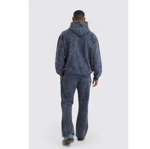 Sweat à capuche en coton avec logo personnalisé, sweats à capuche de haute qualité, ensembles de survêtements pour hommes, sweat à capuche unisexe surdimensionné - Product Image 4