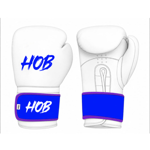 <b>Black</b> Boxing Gloves Red Wrist Strap <b>Velcro</b> Closure 12oz Training Gear - Product Image 6