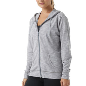 Best <b>Winter</b> <b>Warm</b> Casual Women's Hoodies with Zipper Anti-Pilling & Breathable 100% Cotton Printed Front Design - Product Image 6