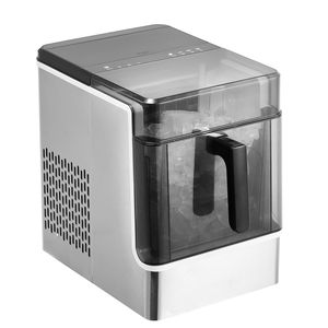 Portable 32-Cube Countertop <b>Ice</b> <b>Maker</b> 15-Minute Ready 46lbs 24Hrs Self-Cleaning Convenient <b>Ice</b> Transfer 3-in-1 Breakfast <b>Maker</b> - Product Image 1