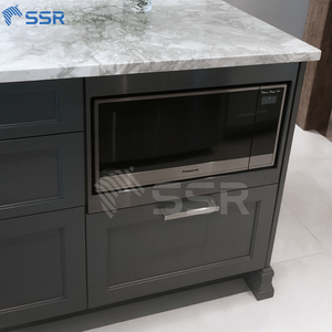 Armoires de cuisine en bois massif sur mesure pour micro-ondes BMD24 - BMD30, prêtes à assembler - Product Image 2