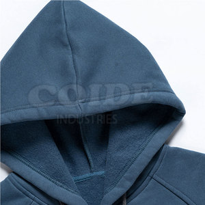 Ventes en gros de sweats à capuche pour hommes, sweats à capuche en molleton uni, sweats à capuche personnalisés avec logo imprimé, sweats à capuche de haute qualité pour hommes en coton - Product Image 2