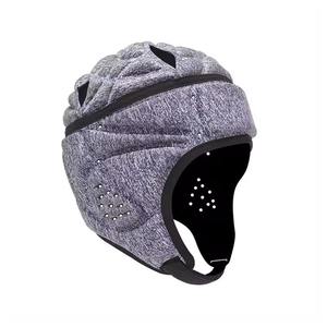 Casque de football américain respirant, casque de protection en mousse souple avec aérations pour les sports - Product Image 4