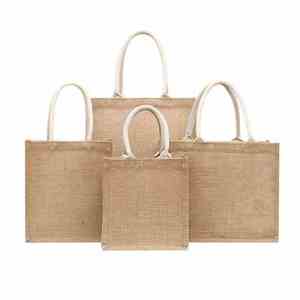 Sac de shopping en jute personnalisé avec logo et design imprimé pour cadeaux d'entreprise - Product Image 6