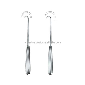 Retractor Quirúrgico Manual Reutilizable de 1 Punta, Afilado y Cónico, de 23 cm, Marca A-1 VERITAS Volkmann, Calidad Premium |   Kit de Sutura Kitmedic - Product Image 1