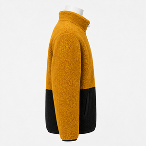 Premium Men Polar Sherpa <b>Jacket</b> Offering A Soft Touch Cozy Comfort And Practical Design For Cold Weather Adventures & Daily Wear - Product Image 5