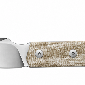 Handmade Fixed Blade Hunting Knives with Beige Textured Handle Sharp <b>Steel</b> Blade <b>Outdoor</b> Camping Knives for Hiking Bushcraft - Product Image 3