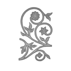 Floral vine aluminum staircase railing panel cast <b>iron</b> fence insert luxury villa balcony guardrail terrace grill wholesale cost - Product Image 6