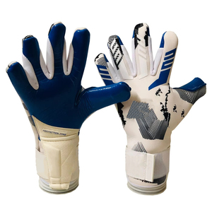 ถุงมือฟุตบอลแบบเต็มนิ้วสำหรับเด็ก วัสดุ PU และลาเท็กซ์ สำหรับกีฬากลางแจ้ง ป้องกันมือ อุปกรณ์ผู้รักษาประตู - Product Image 1