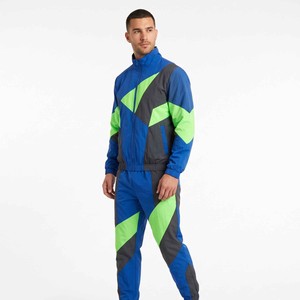 Conjunto Deportivo de 2 Piezas para Hombre, Personalizado, Transpirable, de Nailon Plisado, con Franjas Reflectantes UV, Cortavientos de Invierno, Estilo Deportivo - Product Image 2