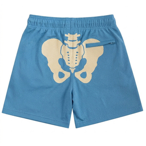 Custom Breathable Double <b>Layer</b> Mesh Shorts for Men – High Density Moisture Wicking Gym & Basketball Sports Shorts - Product Image 2