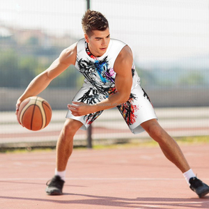 Coloré Confortable Vêtements De Sport Uniforme Vêtements De Sport Sur Mesure Bsci Polyester Sportswear Superbe Qualité Basketball Uniforme - Product Image 6