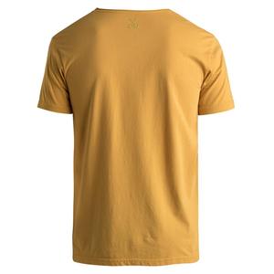 T-shirt pour femme en jersey de coton rose clair à col en V avec imprimé floral cerise, manches courtes, décontracté, pour le printemps et l'été - Product Image 2