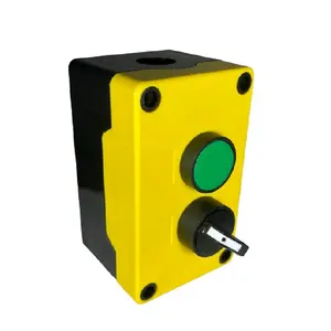 NB22-C2Y Control Station Amarelo IP66 Plus Flush Head Push Button & Selector Switch