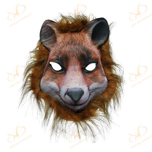 หน้ากากฮาโลวีนสำหรับผู้ใหญ่แบบ EVA พิมพ์สีเดียว สำหรับงานเลี้ยงสวมบทบาท - Product Image 2