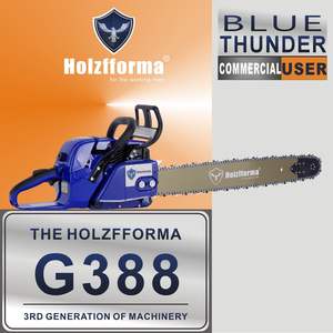 Motosierra de Gasolina Blue Thunder G388 de 72cc con Barra Guía y Todas las Piezas 038 AV 038 MS38 Maquinaria Forestal - Product Image 2