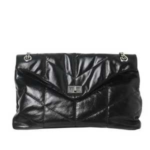 Nuevo bolso de cuero para mujer, bolso de cadena de cuero, gran capacidad, bolso de hombro cruzado de moda para mujer - Product Image 1