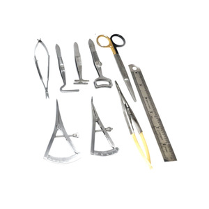 PISSCO Chalazion Curette Set Ophthalmic Curette Set Chalazion Surgical Set Eye Surgery Curette Set Eyelid Surgery <b>Instrument</b> Set - Product Image 6