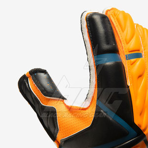 Professional Soccer Goalkeeper <b>Gloves</b> Custom German Latex Palm Customized High Grip Finger Save <b>Moisture</b> Wicking Match Training - Product Image 3