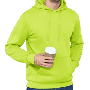 Sudadera con capucha de color liso con cremallera, personalizada al por mayor, con logo frontal, 100% algodón polar, corte regular, estilo Hip Hop, talla grande, ideal para invierno. - Product Image 2