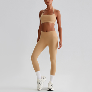Heavy Fashion Printed Fitness Workout Yoga Set Sports Bra And Legging Set - Product Image 5