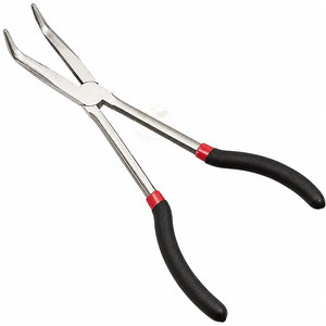 Juego de Pinzas de Punta Larga para Espacios Estrechos, Versátiles, 3 Piezas, Negras - Product Image 2
