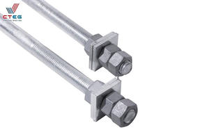 Varillas Roscadas de Acero Estructural Galvanizado en Caliente, Pernos de Doble Extremo, Suministro para Conexiones Industriales - Product Image 4