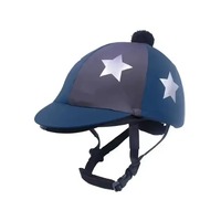 Casque d'équitation de haute qualité en fibre de verre plastique pur, couleur personnalisée, logo, design de sécurité