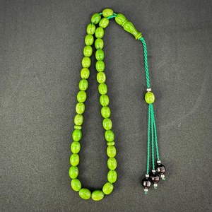 Perles de prière islamiques musulmanes, perles spirituelles, perles de méditation, chapelet, perles en résine durable, perles en résine polie - Product Image 5