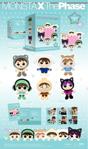MONSTA X EP the Phase (MONMUNGCHI FRIENDS Ver.) CD de musique pop en plastique et papier, en coréen, pour tous les âges, BW-154, Séoul - Product Image 2