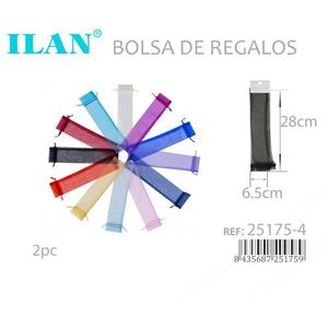 Sacchetto Regalo Ilan 6,5x28 Cm in Organza per Decorazioni Festa - Product Image 3