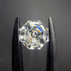 Diamante Sintético Cultivado en Laboratorio, Corte Octogonal, CVD, 1ct 2ct 3ct, Claridad VVS, Corte Excelente, para Joyería y Anillos - Product Image 2