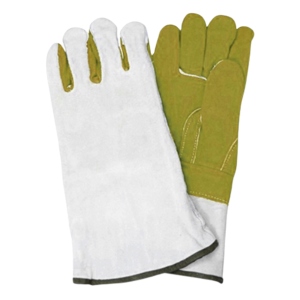 Guantes Reforzados de Piel de Vacuno para Niños, Resistentes a la Abrasión, para Trabajo Pesado, Barbacoa y Soldadura - Product Image 3
