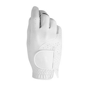 Guantes de Golf Deportivos con Logotipo Personalizado al por Mayor, Cómodos, Transpirables, Antideslizantes, de Piel de Oveja Blanca de Alta Calidad - Product Image 1