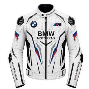 Men's Custom Super MotoCP Track Cowhide <b>Racing</b> <b>Jacket</b>/Chaqueta Leather Motorbike CE Level 2 Protection Made To Measure Approved - Product Image 2