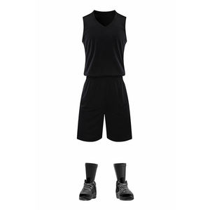 Uniforme de Baloncesto Profesional con Diseño Impreso por Transferencia de Calor, Personalizado, Transpirable, 100% de Secado Rápido, Cuello Redondo, Sin Mangas - Product Image 3