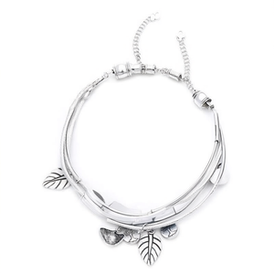 Tibetan Silver Multilayer Fashion Charm Bracelet - Product Image 2