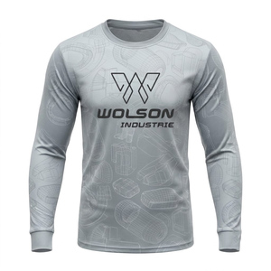 Camiseta Deportiva de Manga Larga para Hombre, de Alto Rendimiento, Secado Rápido, para Gimnasio, Fitness, Entrenamiento, Running, Cross Training y Actividades al Aire Libre - Product Image 4