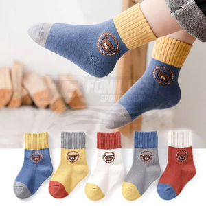 Calcetines de Algodón para Niños, Unisex, con Dibujos Animados, Calcetines Deportivos para Niños y Niñas, Calcetines de Invierno Personalizados, Calcetines Divertidos - Product Image 2
