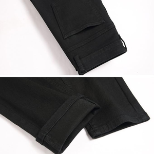 กางเกงยีนส์ทรงสลิมฟิตสำหรับผู้ชาย – กางเกงเดนิมแบบคลาสสิกสวมใส่สบายสำหรับทุกวัน - Product Image 6