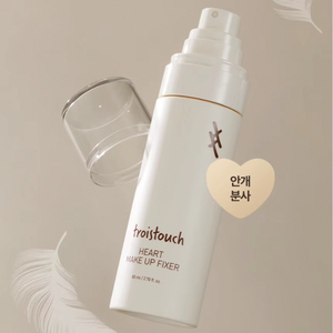 TROISTOUCH Heart Makeup Fixer 80ml <b>Moisturizing</b> Korean Makeup Setting <b>Spray</b> Beauty Fixer Mist for Daily Use - Product Image 5