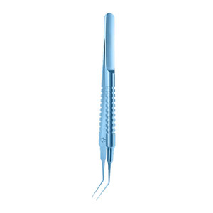 Utrata Forceps Capsulorhexis avec embouts de cystotome, lames droites 11,50 mm, manche 110 mm, en titane, forceps chirurgical ophtalmique manuel - Product Image 3