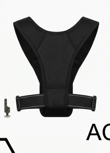 Chaleco Reflectante para Correr, Bolsa de Pecho Ajustable, Paquete Deportivo Transpirable con Soporte para Teléfono para Correr, Ciclismo y Senderismo - Product Image 5