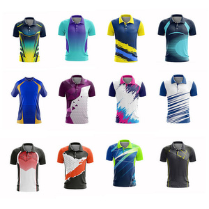 Camiseta de Fútbol Sublimada de Poliéster para Hombre con Diseño de Bloques de Color, Secado Rápido, Manga Corta, Cuello Camisero, Corte Regular - Product Image 6