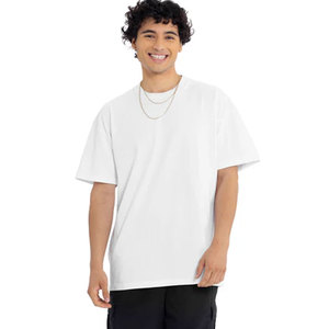 Camiseta Unisex de Cuello Redondo y Algodón Grueso con Logotipo Personalizado para Hombre y Mujer, Diseña Tu Propia Camiseta 100% Algodón Orgánico - Product Image 1