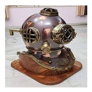 Casque de plongée nautique artisanal en laiton de qualité supérieure, design antique, prix de gros - Product Image 1