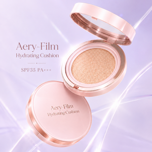 Airy Blur Hydrating Cushion SPF35 PA+++ Mineral <b>Sunscreen</b> Medium Coverage Rose Gold Compact OEM ODM Private Label Makeup - Product Image 1