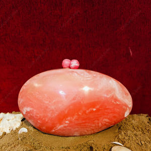 Bolso de Mano de Resina Ovalado Color Durazno Naranja de Lujo, Bolso Rígido de Diseñador para Fiestas, Bodas y Eventos Nocturnos para Mujer - Product Image 4